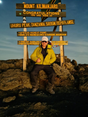 Алексей. Восхождение на Килиманджаро, Танзания 2022