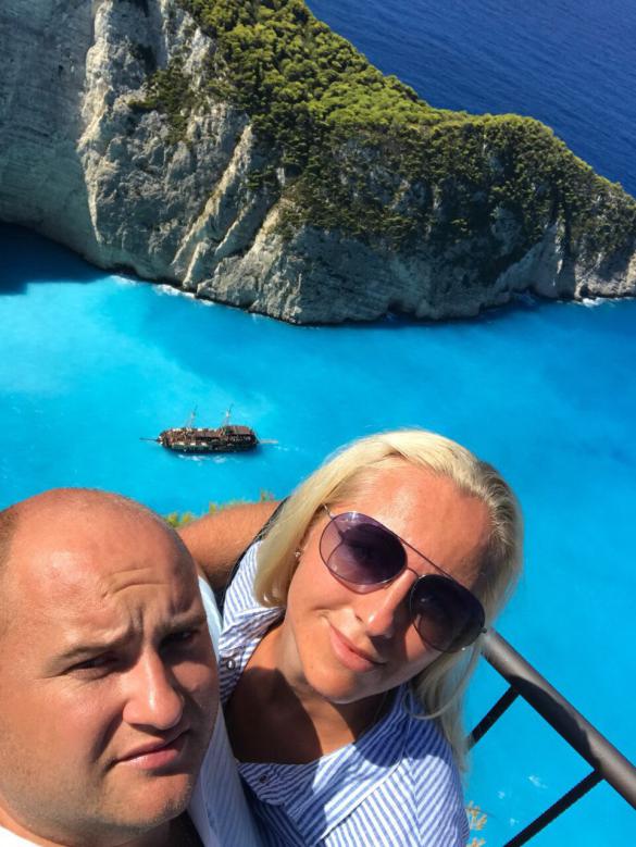Бухта Navagio - Экскурсия на остров Закинф, Греция - фото наших туристов