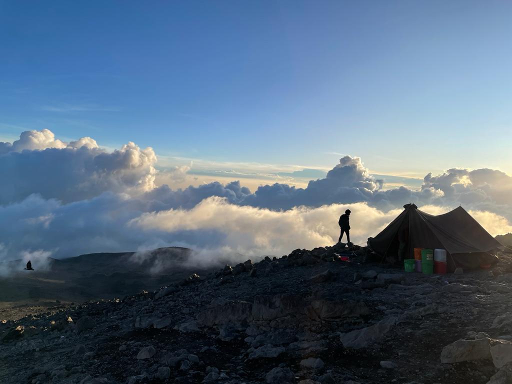 Килиманджаро от Сергея Горбацевича - фото туриста, поднявшегося на вершину Килиманджаро